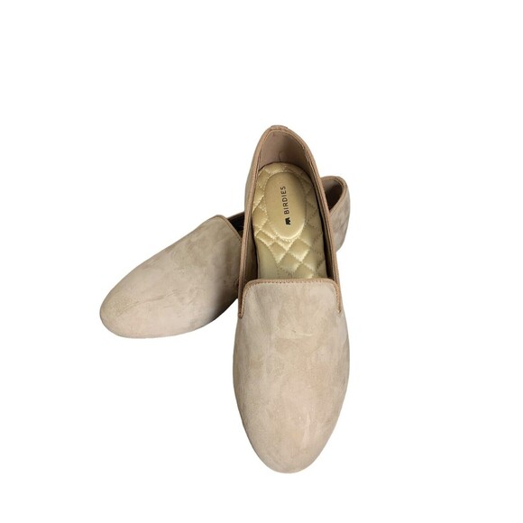 Birdies Shoes - Birdies The Starling Loafer Women’s 6.5 Tan Latte Suede Slip On Comfort Flats